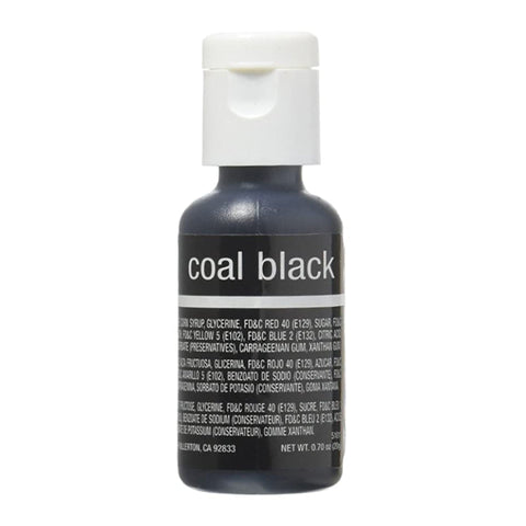 FOOD COLOR, GEL, BLACK COAL, 20G,
