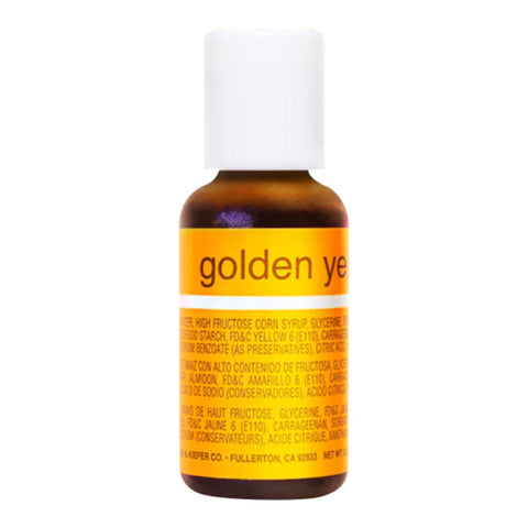 FOOD COLOR, GEL, GOLDEN YELLOW,