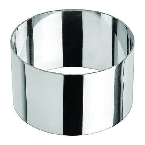 PASTRY MOLD, ROUND, 2"X1 3/4" INCH