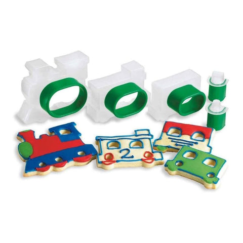 TRAIN SHAPE COOKIES