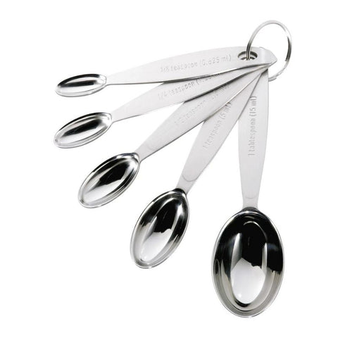 MEASURING SPOONS, SET OF 5