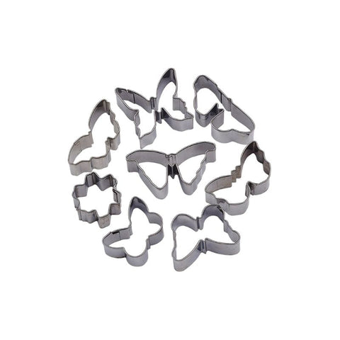 BUTTERFLY COOKIE CUTTER, 8PCS