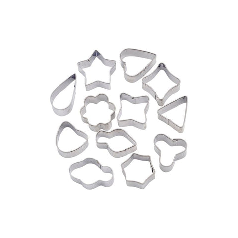 ASSORTED COOKIE CUTTER, 12 PCS