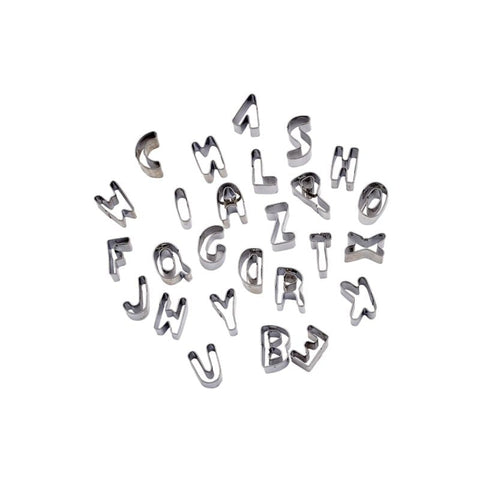 LETTER COOKIE CUTTER, 26 PCS