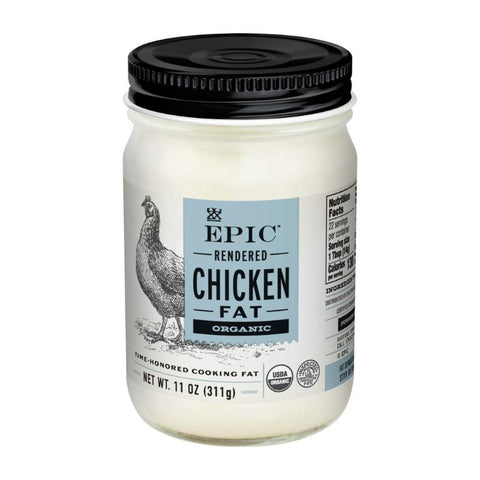 ORGANIC CHICKEN,  FAT, 414ML