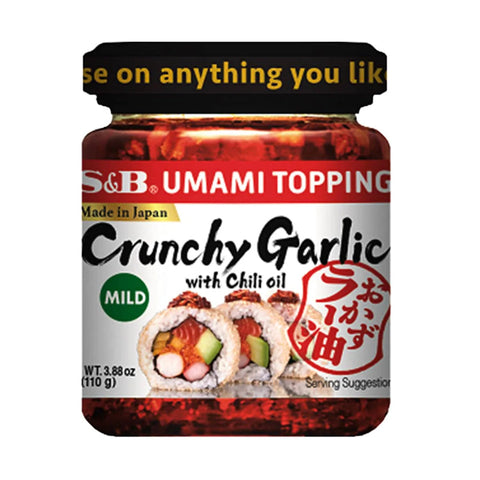 CRUNCHY GARLIC OIL, 110G