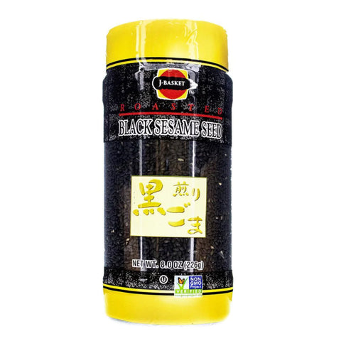 SESAME SEEDS, BLACK, ROASTED, 226G