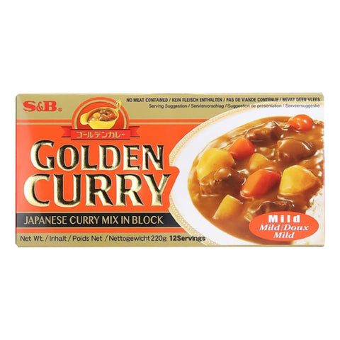 GOLDEN CURRY, MILD, 220G