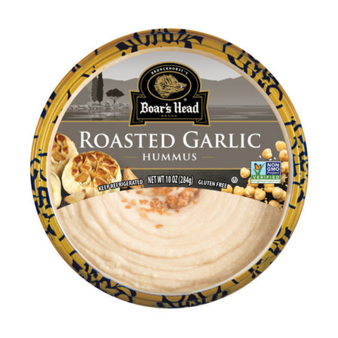 HUMMUS, ROASTED GARLIC,400G