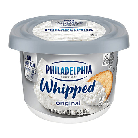 CREAM CHEESE, WHIPPED, 226g