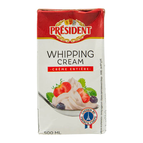 WHIPPED CREAM, FRESH, 500ML,