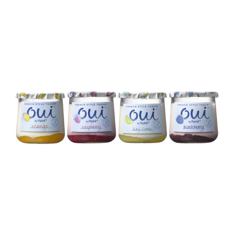 YOGURT, FULL FAT, GLASS POT, ASSORTED, 5OZ