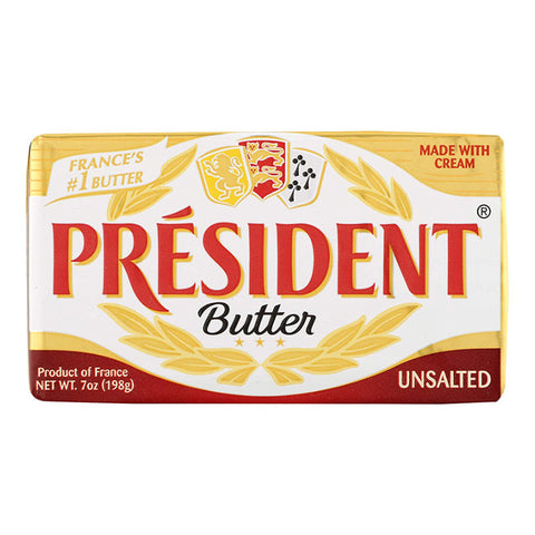 IMPORTED BUTTER, UNSALTED BAR, 200G,