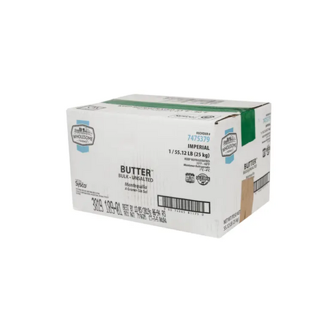 IMPORTED BUTTER, SALTED BAR, 25KG,
