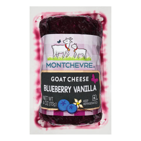 CHEVRE, BLUEBERRY VANILLA, 113G,