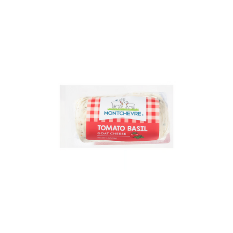 GOAT CHEESE WITH TOMATO & BASIL