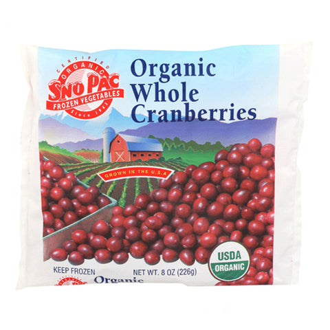 CRANBERRIES, FROZEN, 226G,