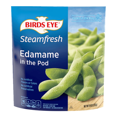 EDAMAME, IN POD, FROZEN,
