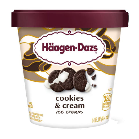 COOKIES AND CREAM, ICE CREAM, 473ML