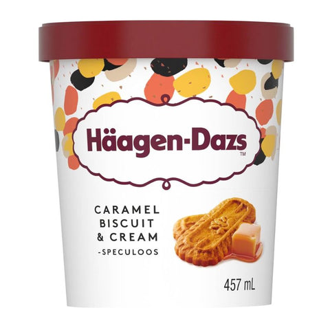 CARAMEL BISCUIT, ICE CREAM, 473ML