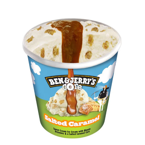 SALTED CARAMEL, ICE CREAM, 473ML