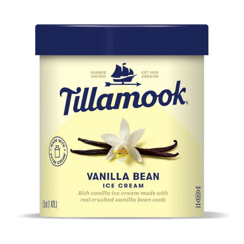 ICE CREAM,VANILLA BEAN, 1.42L,