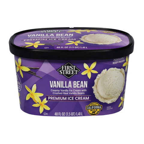 ICE CREAM, GUEST QUALITY, VANILLA