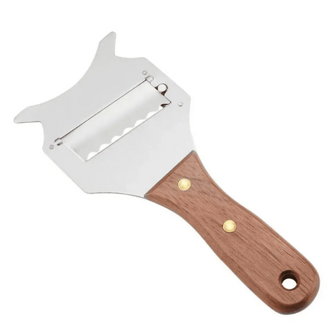 TRUFFLE SLICER, WOODEN PADDLE