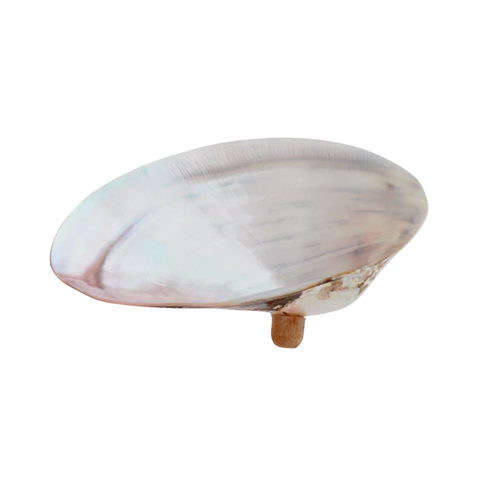 CAVIAR, MOTHER OF PEARL, PLATE LARGE