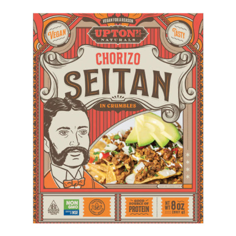 CHORIZO SEITAN UPTON'S NATURALS, 227G