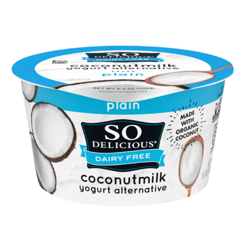 VEGAN YOGURT, PLAIN, COCONUT MILK, 150G