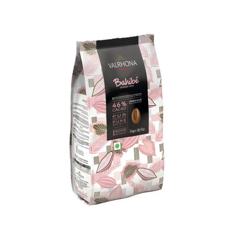VALRHONA, 46% BAHIBE MILK, CHOCOLATE, 3KG