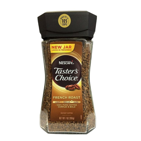 COFFEE, INSTANT, TASTER'S CHOICE, 7 OZ