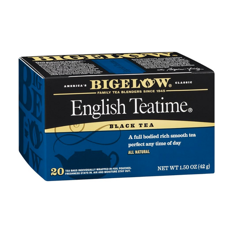 BEGELOW ENGLISH TEATIME, 20 BAGS