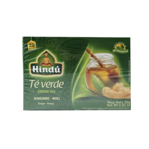 GREEN TEA , GINGER HONEY, 20 TEA BAGS