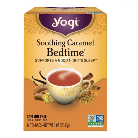 SOOTHING CARAMEL, BEDTIME, 16 TEA BAGS