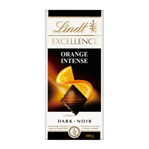 INTENSE ORANGE DARK CHOCOLATE , 100G