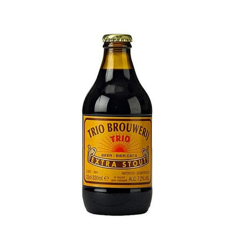 CERVEZA TRIO EXTRA STOUT (BOT) 330 GR