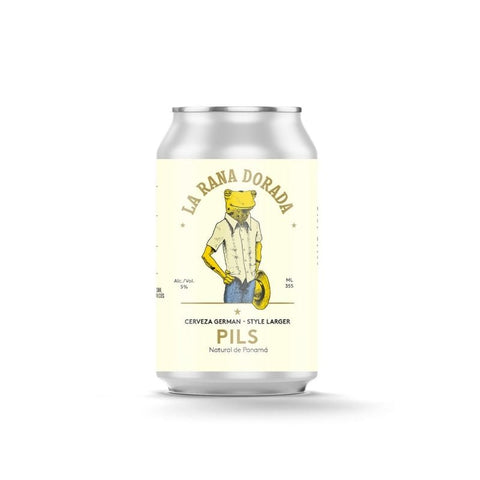 LA RANA DORADA PILS LATA 355ML