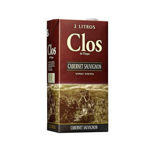 CLOS DE PIRQUE CABERNET TETRA 2 LT