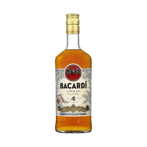 BACARDI 4 AÑOS 750 ML