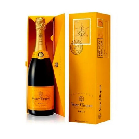 VEUVE CLIQCUOT BRUT ENVELOPE 750 ML