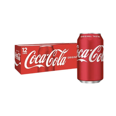 COKE COLA, CAN, 12 PACK, 335ML