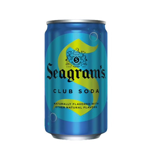 SEAGRAM,CLUB SODA, 12 OZ