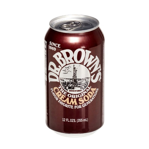 DR BROWNS, CREAM SODA, 12 OZ