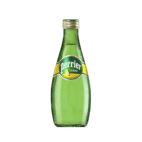 PERRIER, GLASS, LEMON