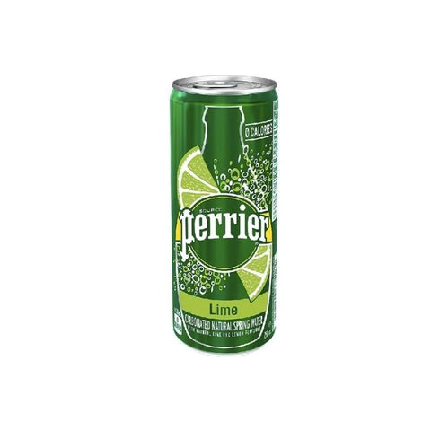 PERRIER, LIME SLIM CAN, 250ML