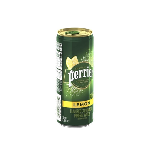 PERRIER, LEMON SLIM CAN, 250ML