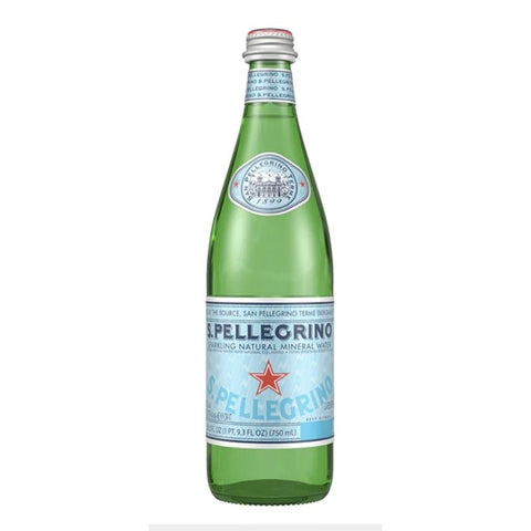 S. PLLEGRINO, GLASS,750ML