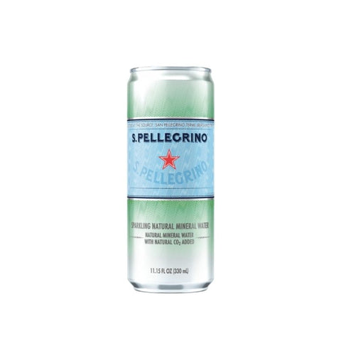 S. PLLEGRINO, CAN, 330ML